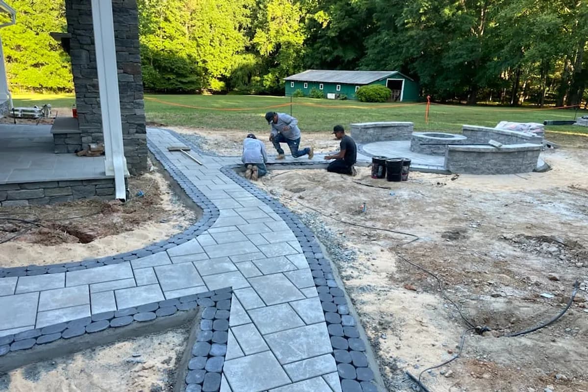 Charlotte landscape design and installation